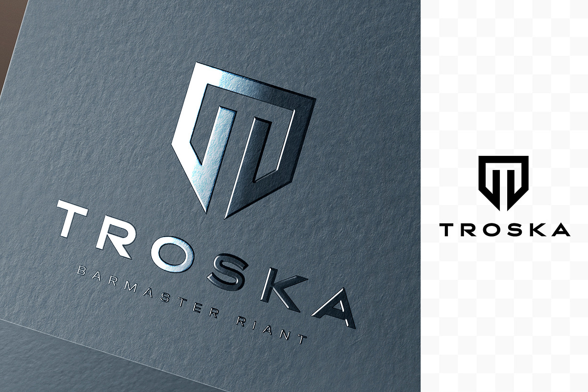 Company Logo Mockup, an Advertising Mockup by DesignNeutrons (Photo 2 of 6)