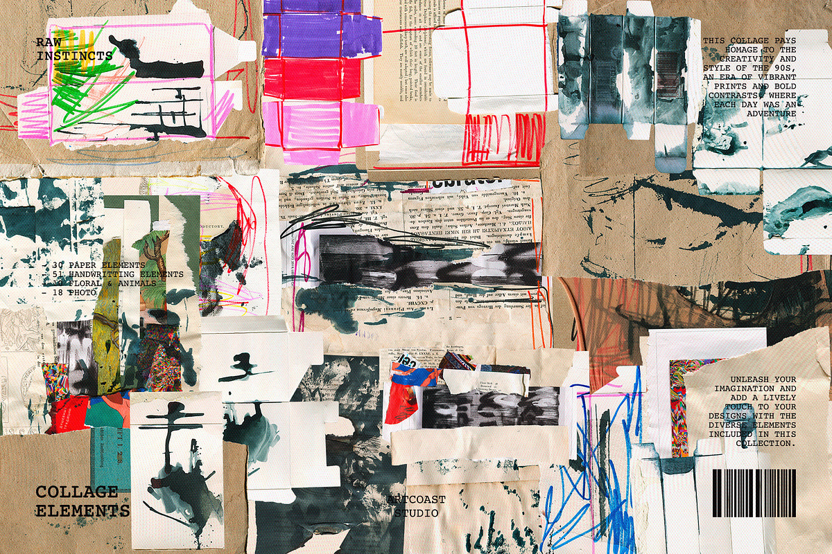Raw Instincts Collage, an Object Graphic by nadispasibenko (Photo 9 of 12)