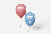 Balloon Mockup, a Product Mockup by Indah (Thumbnail 2 of 6)