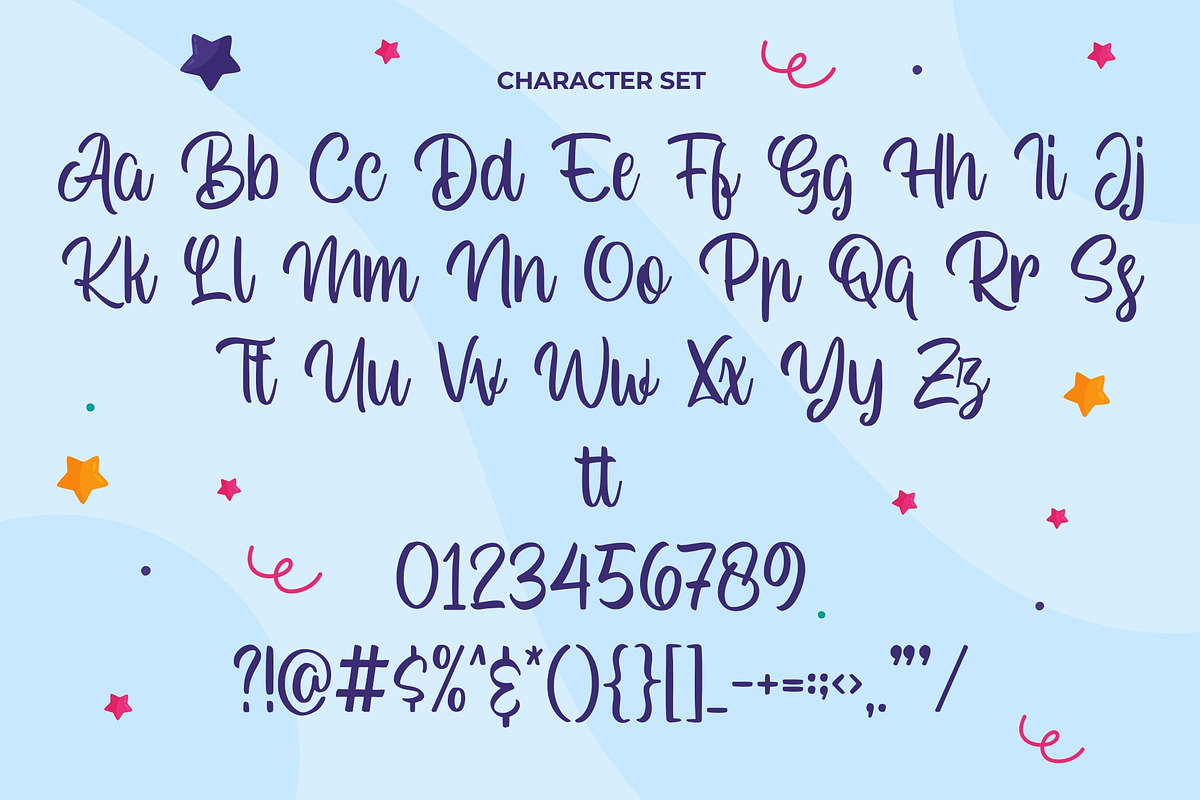 Berline - Handlettering Font preview 4