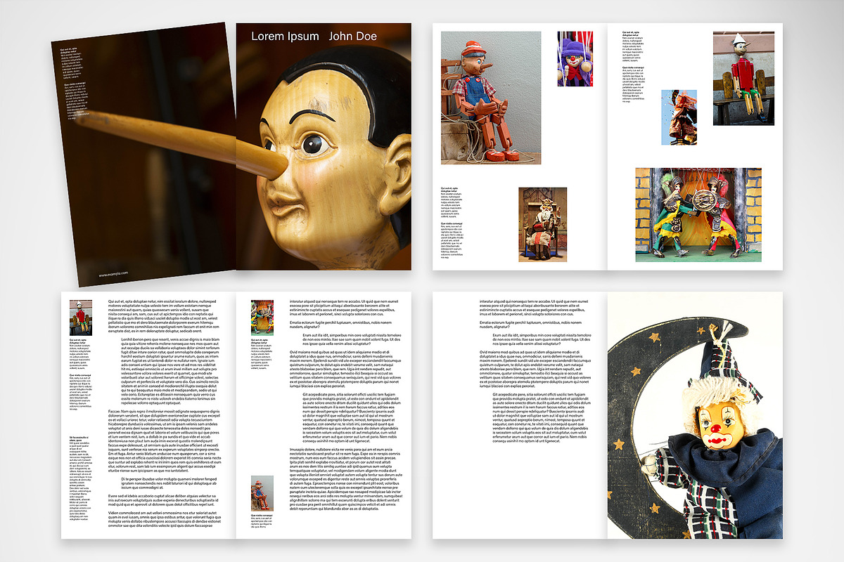 Modern Layout Template for Magazines, a Print Template by McLittle Stock (Photo 2 of 3)