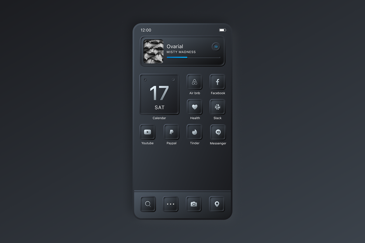 iOS 14 Custom Neumorphic Home Icons, an Icon by Delightful Design (Photo 2 of 11)