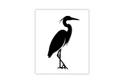 50 Heron Crane Silhouette Bundle, an Illustration by Amazin_art (Thumbnail 8 of 39)