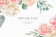 Wedding Watercolor Flowers Graphics, an Illustration by Essem Creatives (Thumbnail 8 of 8)