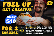 SCREAMER, a Font by Pinisi ART (Thumbnail 5 of 10)