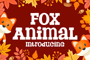 Fox Animal Font, a Slab Serif Font by Fox7 By Rattana (Thumbnail 1 of 8)