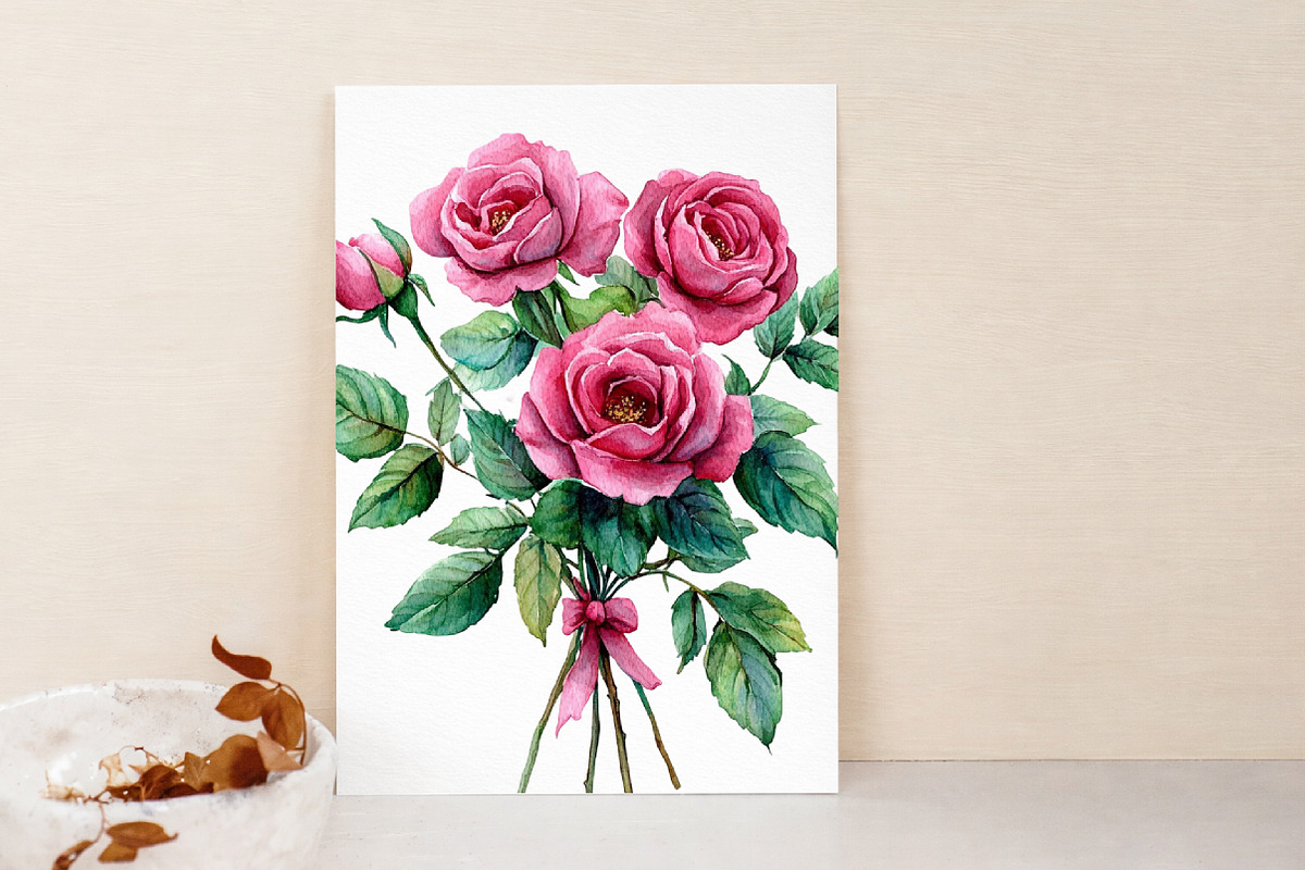 Mother's Day Flowers Clipart, an Illustration by Libby Wishes (Photo 7 of 7)