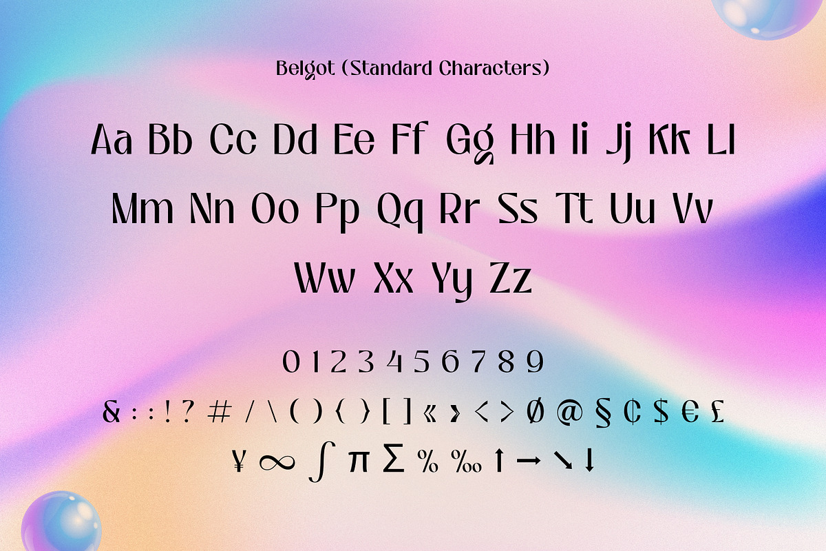 Belgot - Display Font, a Sans Serif Font by Ekahermawan (Photo 12 of 15)