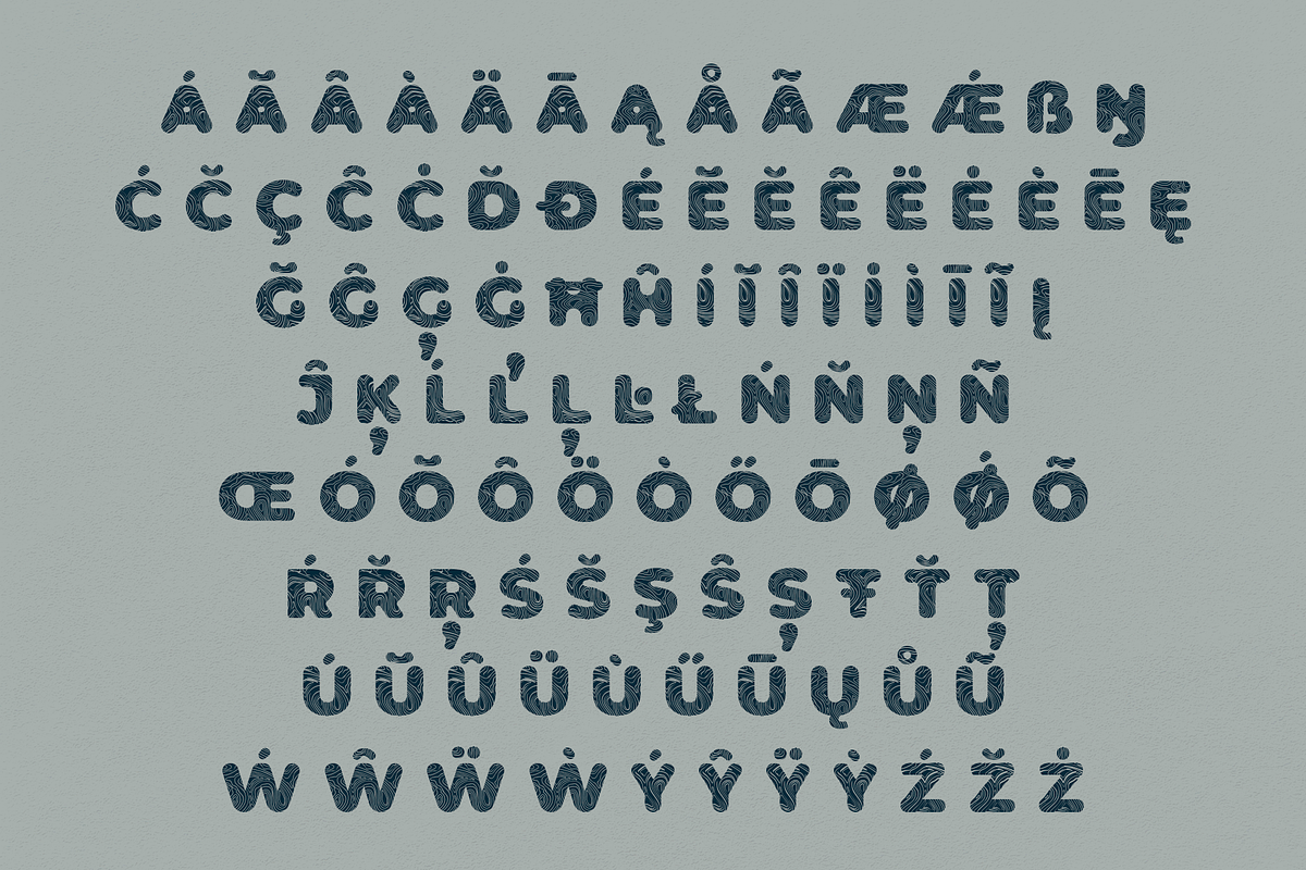 Deep Breath – Stylish Retro Typeface, a Sans Serif Font by Mr.Typeman (Photo 2 of 9)