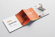 Company profile landscape | Word, a Brochure Template by HiveArts (Thumbnail 9 of 9)