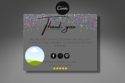 Thank You Order Card | Canva, a Card Template by tahananeart (Thumbnail 1 of 8)