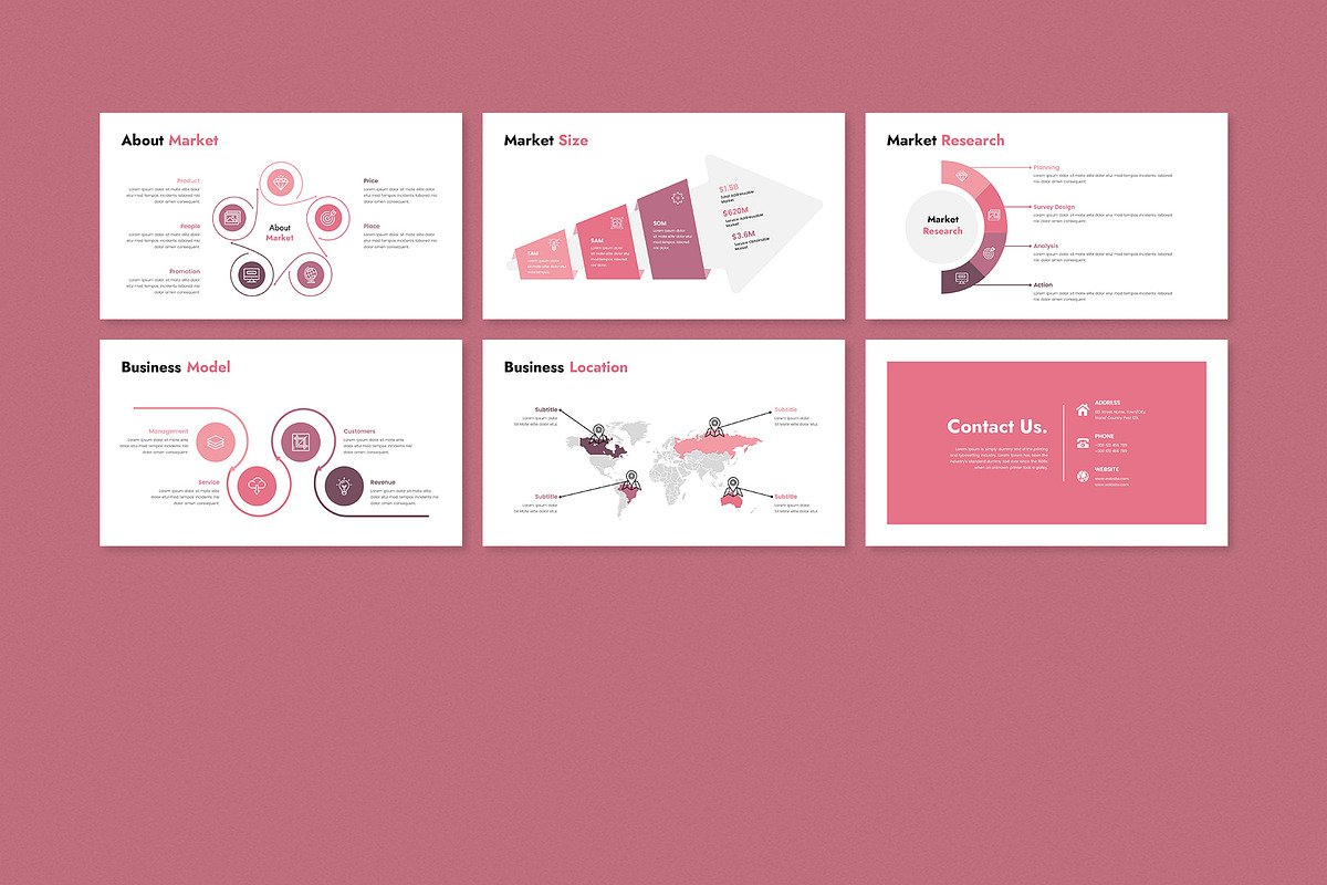 Pitch Deck PowerPoint Template preview 4