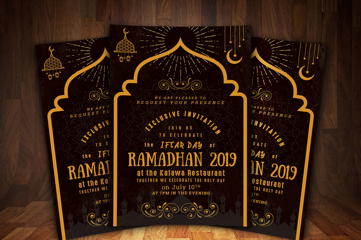 Iftar Flyer, a Flyer Template by Design Addict (Photo 1 of 3)