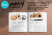 Canva Square Pastry Recipes Cookbook, a Magazine Template by DeLaGranSiete (Thumbnail 8 of 12)