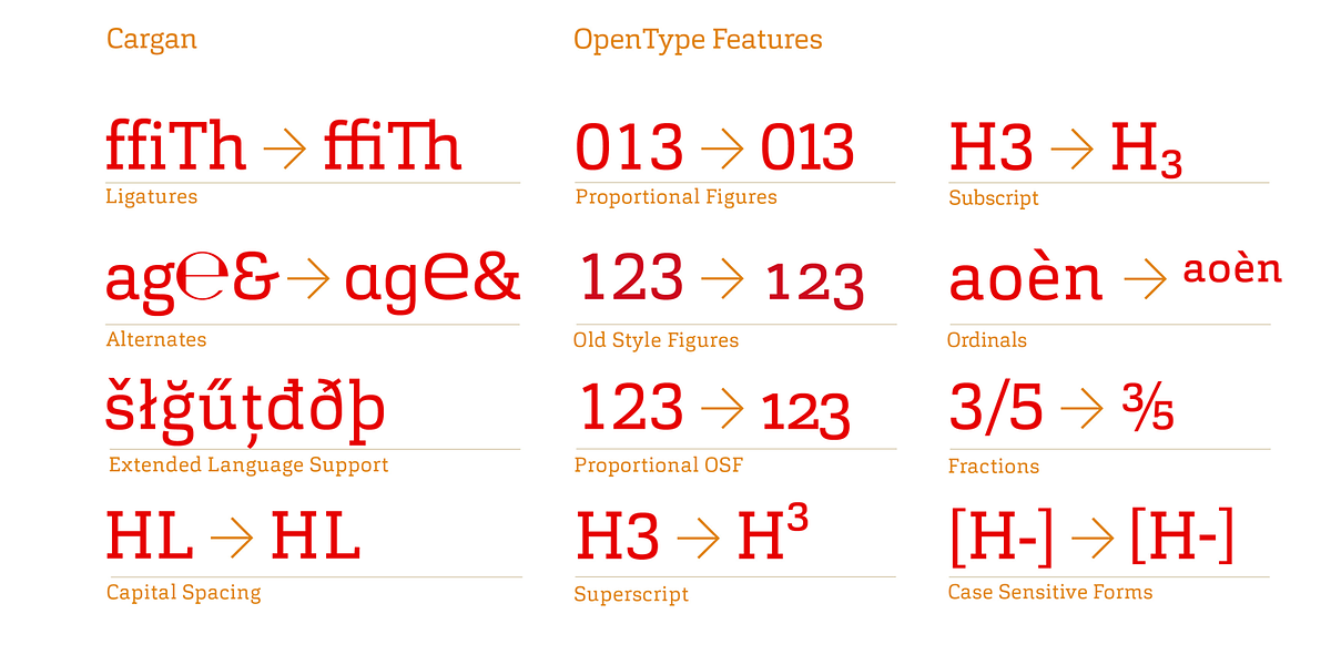 Cargan, a Slab Serif Font by Hoftype (Photo 5 of 9)