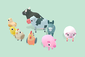 Farm Animals - Quirky Series