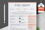 Resume/CV Bundle | 200+ for $29, a Resume Template by ResumeInventor (Thumbnail 131 of 207)