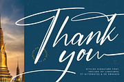 Bangkok Signature Stylish Signature, a Script Font by stylishtype.co (Thumbnail 20 of 20)