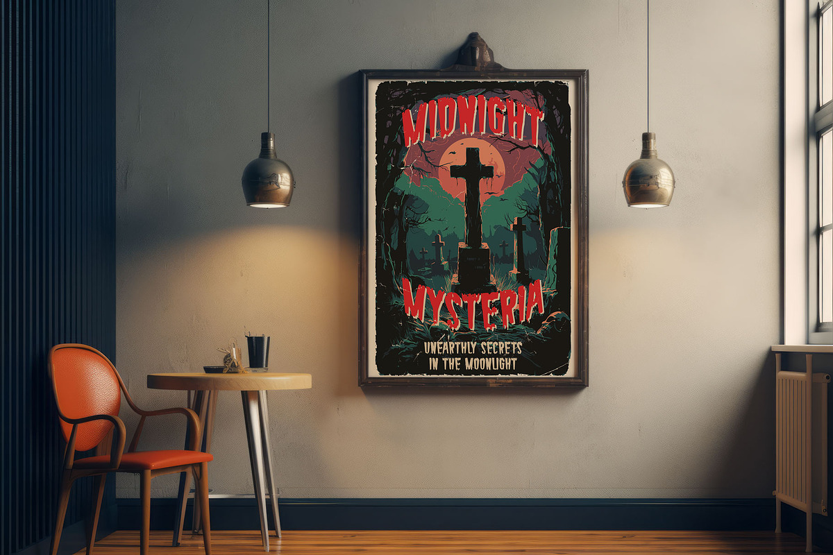 Coffin Stories label font, a Blackletter Font by VozzyStock (Photo 5 of 5)