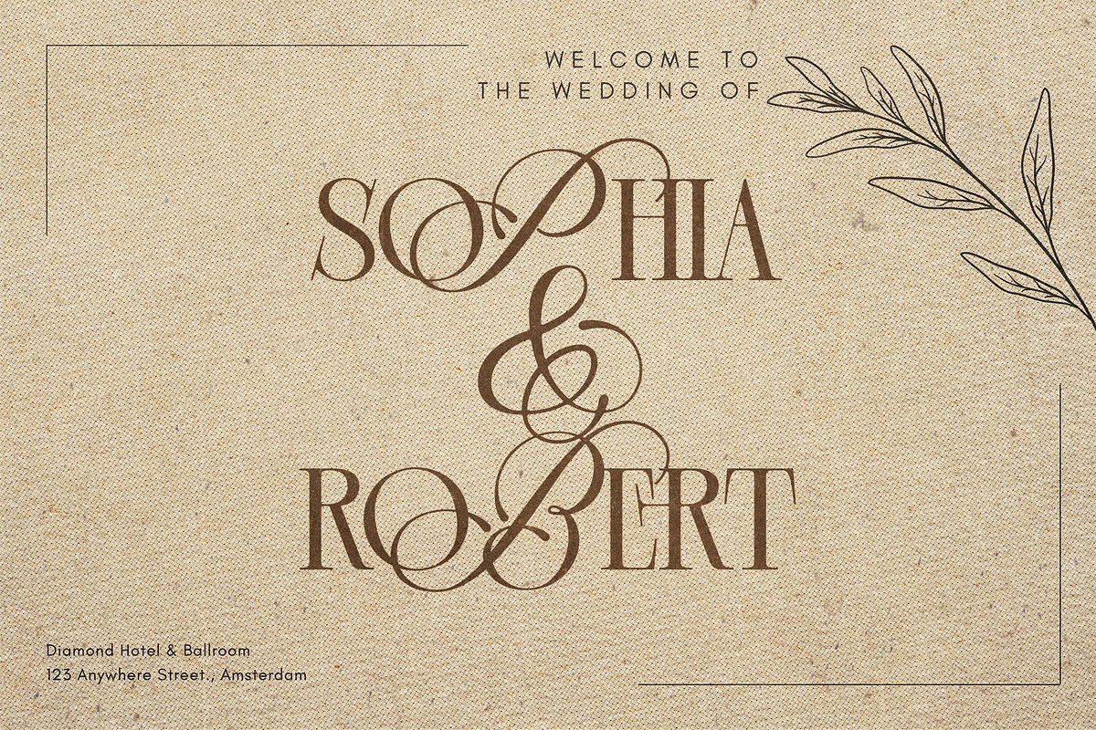 Black Saphire - Hybrid Serif, a Serif Font by Krismagraph (Photo 13 of 14)