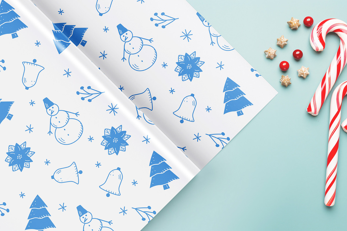 Christmas Pattern Mega Bundle, a Pattern Graphic by Digital Studio (Photo 2 of 11)