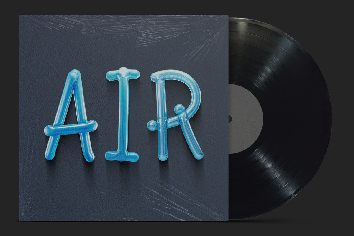 Blue Balloon Font, a Handwritten Font by Handmadefont (Photo 9 of 10)