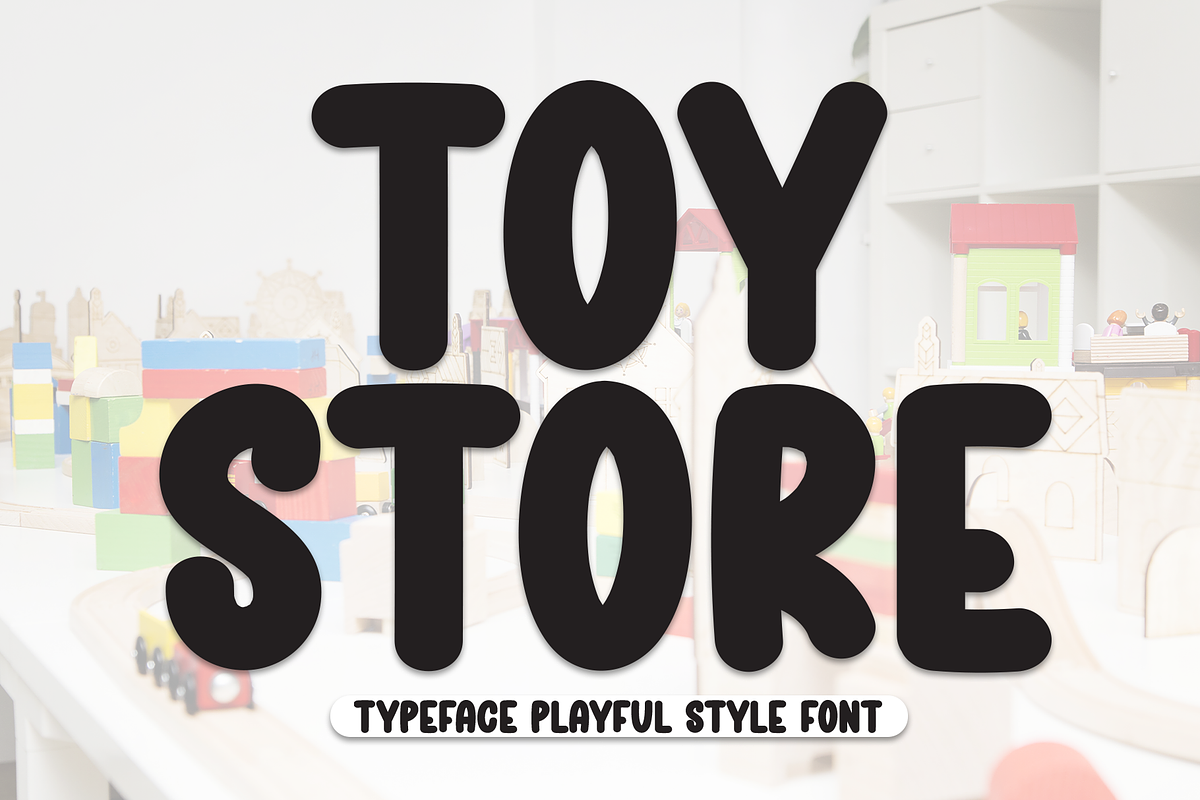 Toy Store | Script Font, a Script Font by Scratchones (Photo 1 of 8)