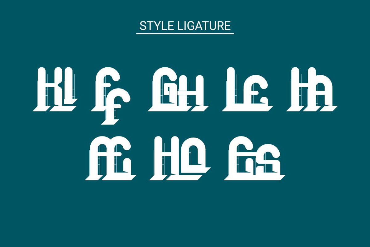 AerhoGhoke, a Sans Serif Font by Kenrichi (Photo 3 of 5)