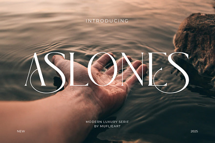 Aslones | Modern Luxury Serif