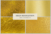 Luxury Metallic Gold Foil Textures, a Texture Graphic by Photohacklovers (Thumbnail 4 of 5)