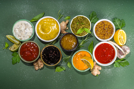 Set of various classic sauces, a Food & Drink Photo by Rimma