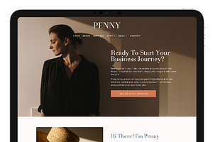 Penny Divi Business Coaching Theme