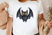 Watercolor Crochet Halloween Clipart, an Illustration by Canvas Craft (Thumbnail 6 of 8)