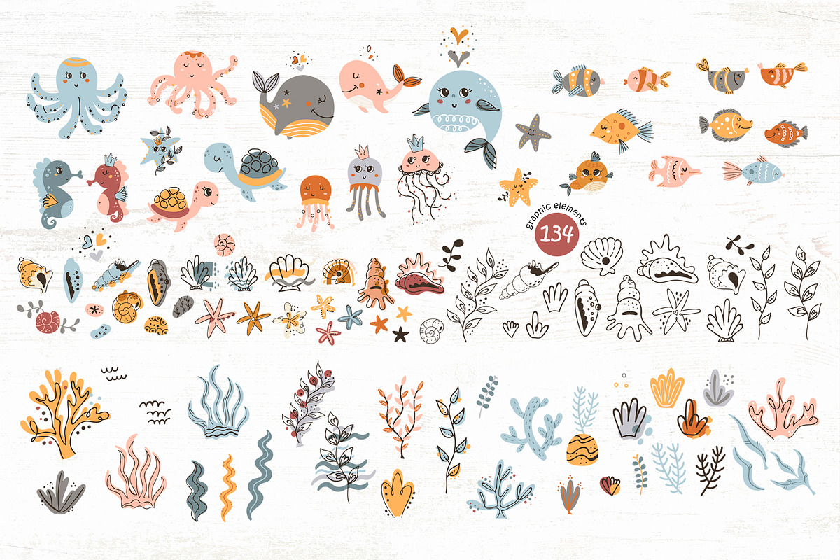 Mermaids Collection, a Graphic by Nafanya (Photo 5 of 16)