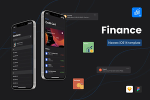 GLORIES - Finance App iOS 14 UI Kit