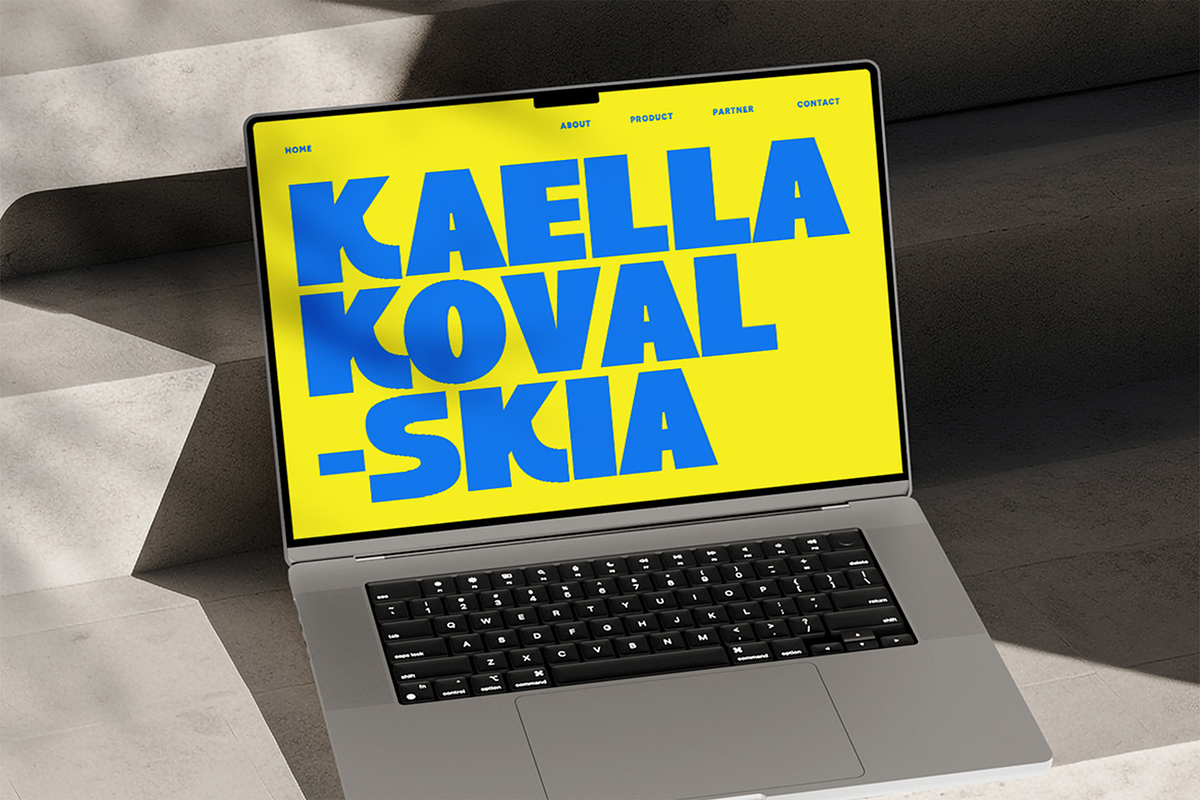 Kaella - Bold Display Font, a Sans Serif Font by Pekotype (Photo 8 of 16)