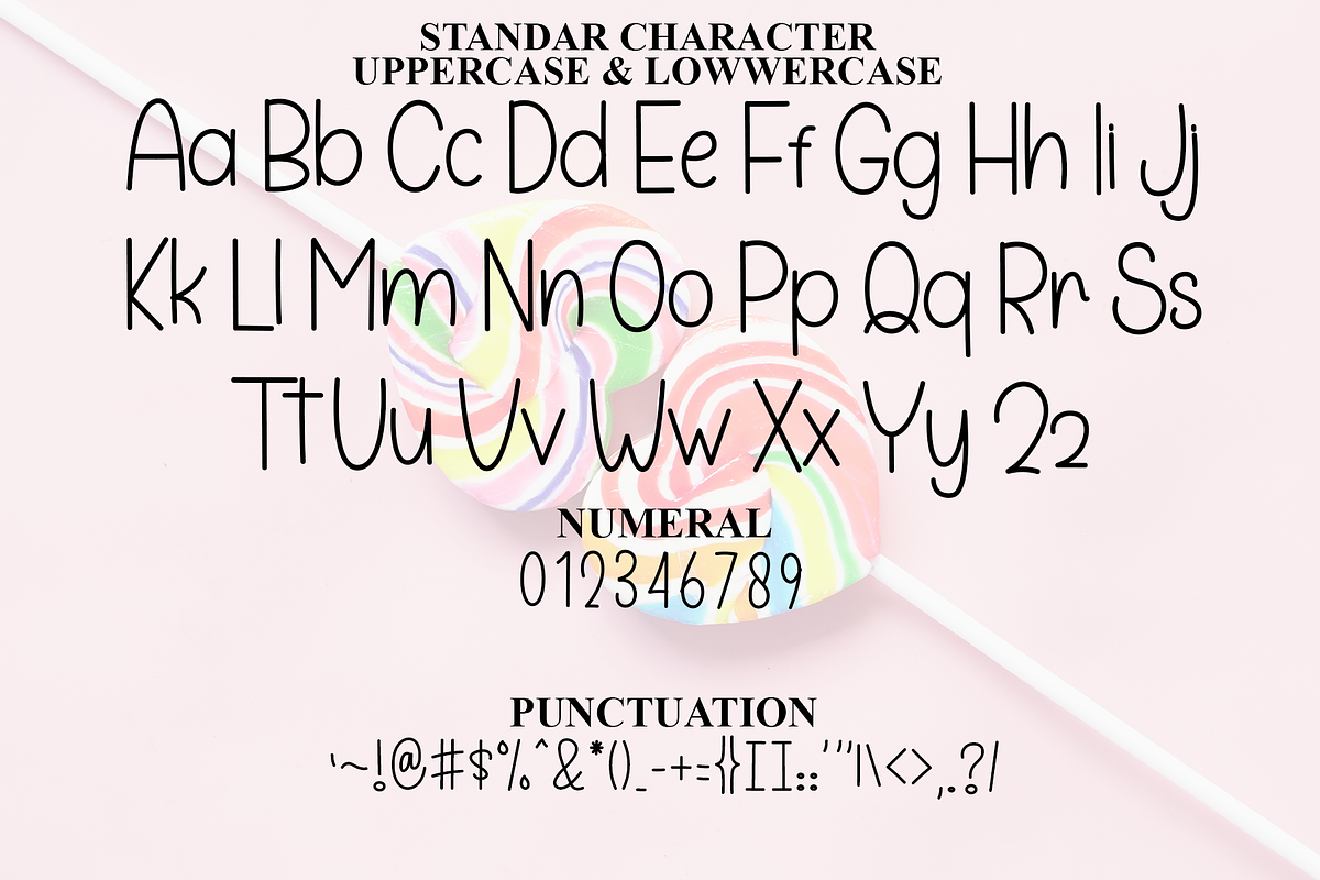 Special Candy, a Sans Serif Font by FreshTypeINK (Photo 7 of 8)