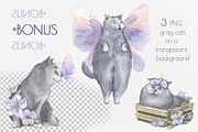 Butterflies watercolor clip art, an Object Graphic by NATASHA CHU (Thumbnail 7 of 7)