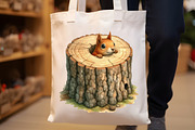 Squirrel Peeping Hole Clipart, an Illustration by Rose Art (Thumbnail 5 of 7)