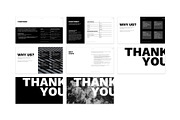 Striking B&W Proposal Template, a Presentation Template by PresentationDesignStudio (Thumbnail 6 of 6)
