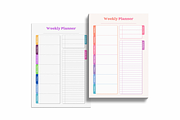 Weekly Schedule Planner Template, a Marketing Template by CubicSpace (Thumbnail 3 of 4)