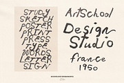 Paloma Hand Painted Font, a Handwritten Font by Madeline ODonoghue Design (Thumbnail 3 of 14)