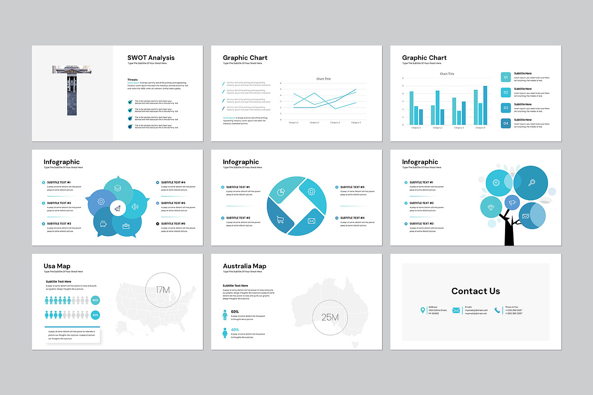 Creative PowerPoint Template, a Presentation Template by CreativeSlides