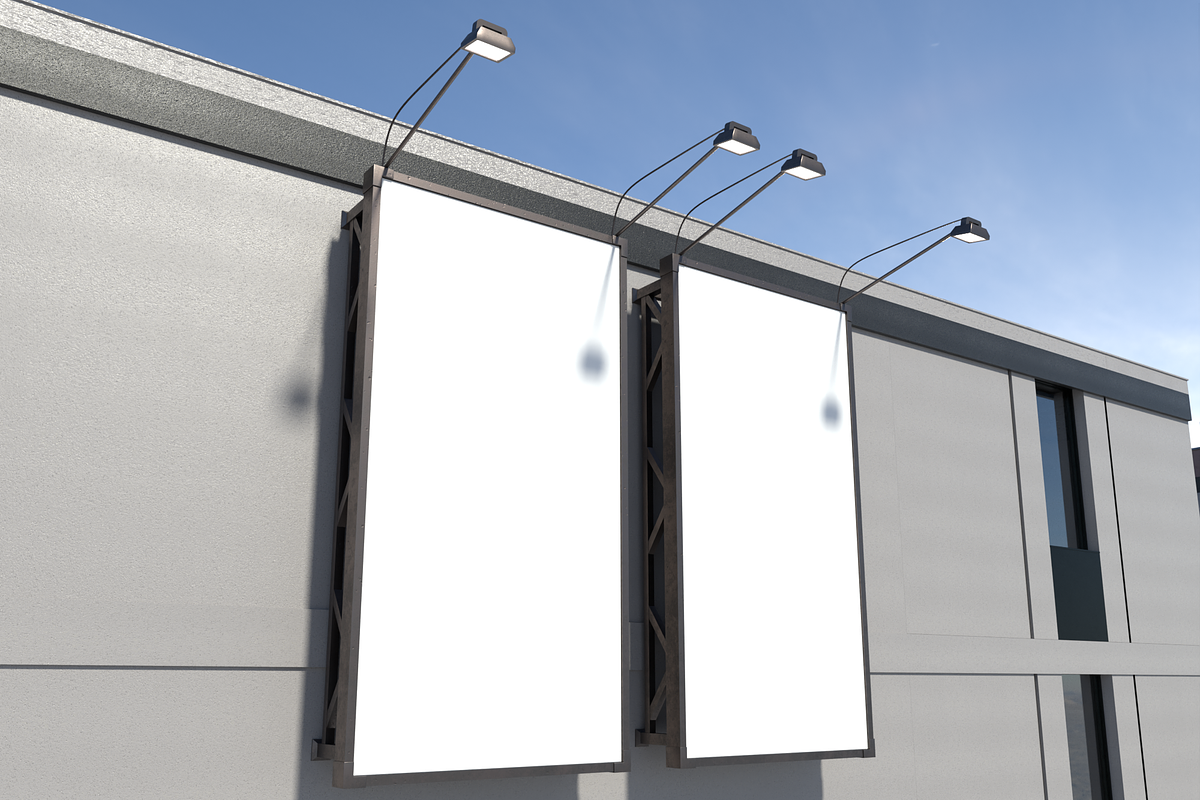 Advertising Movie Billboard Mockup, an Advertising Mockup by Bartama Graphic (Photo 4 of 4)