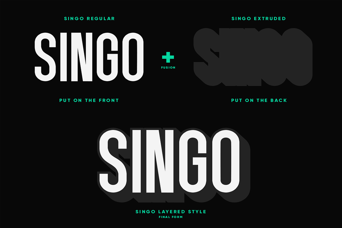 Singo | Sans Display Font, a Sans Serif Font by Ardana Creative (Photo 5 of 17)