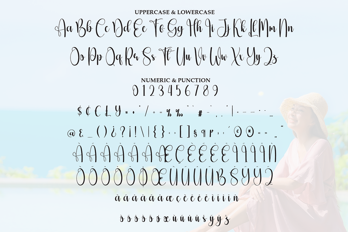 Beauty Vacation | Script Font, a Handwritten Font by Scratchones (Photo 7 of 9)