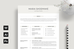 Resume Template / CV