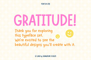 EZ Fwipple, a Sans Serif Font by Zafara Studios (Thumbnail 6 of 6)