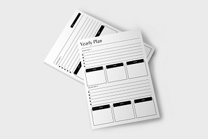 Editable Canva Yearly Planner