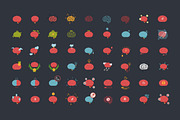 54 x Brain icons - Big set, an Icon by Beatriz Gascón (Thumbnail 1 of 5)